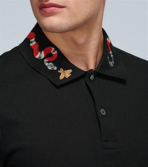 gucci replica shirts|gucci shirt snake collar.